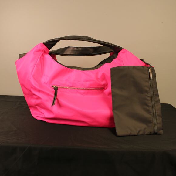 Mark. Travel Gym Top Zip Pink Tote Bag Inner pouch Multi Zipped pockets - Picture 7 of 9